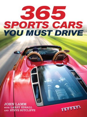 cover image of 365 Sports Cars You Must Drive